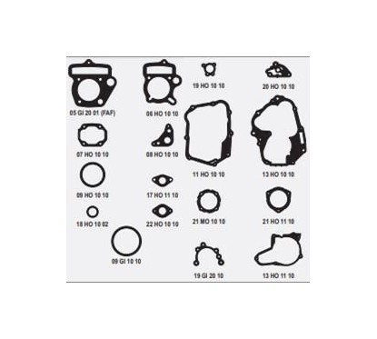 JUNTA MOTOR GILERA SMASH-  TRIP 83mm C- ORING 54.5MM