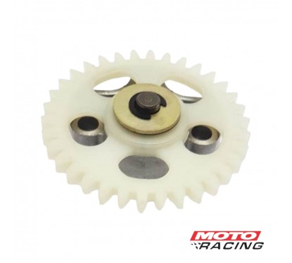 BOMBA ACEITE YAMAHA CRYPTON T-110 M/NUEVO ENGR. T-34 PLASTICO(T-FORCE)