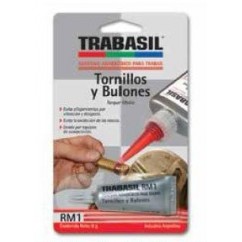 PEGAMENTO TORNILLOS Y BULONES RM1 6g TRABASIL