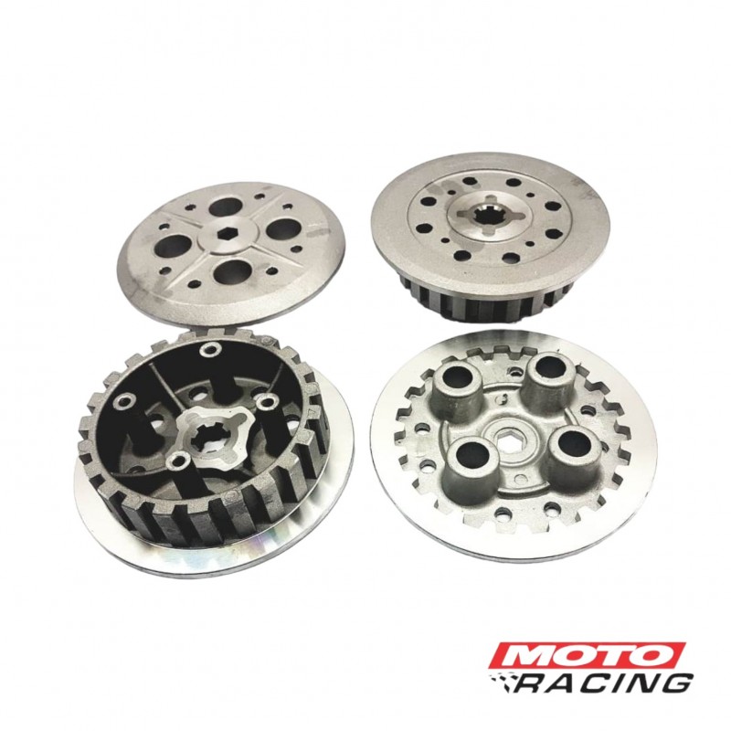 PLATO EMBRAGUE Y PRESION YAMAHA YBR-  XTZ 125 23 DIENTES (T-FORCE)