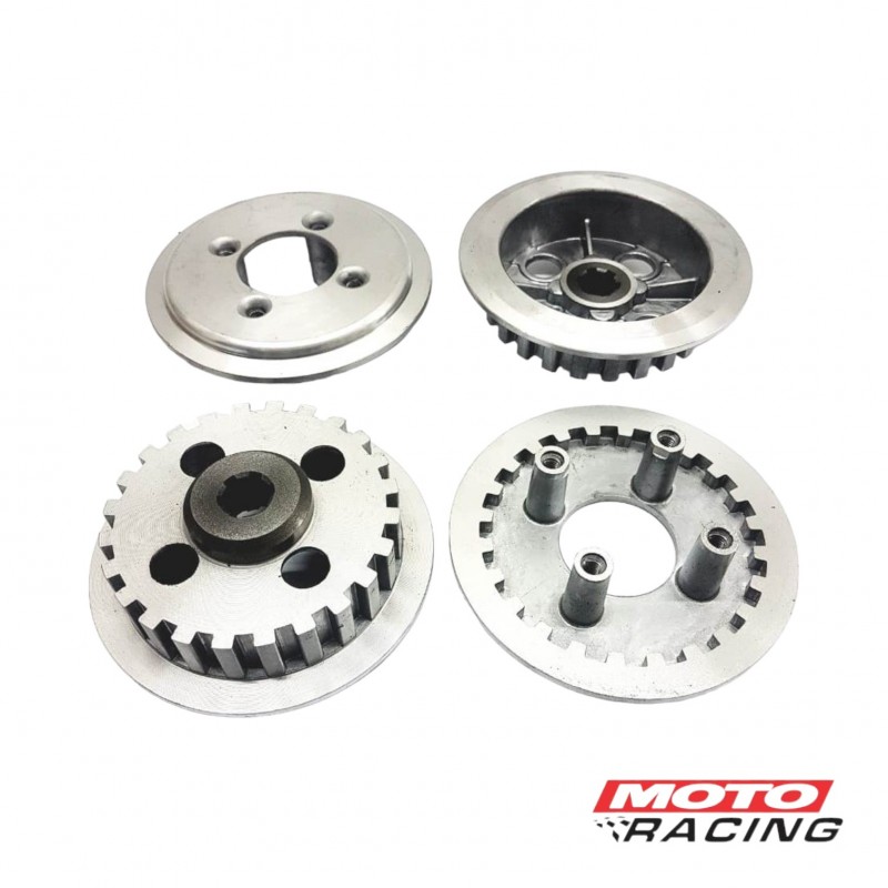 PLATO EMBRAGUE Y PRESION HONDA BIZ -  WAVE -  SMASH 110 (T-FORTE)
