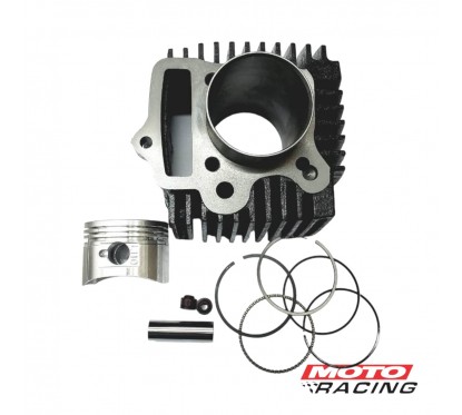 CILINDRO FUNDICION C/PISTON GILERA SMASH 110 52.4mm ALT 69mm (T-FORTE)