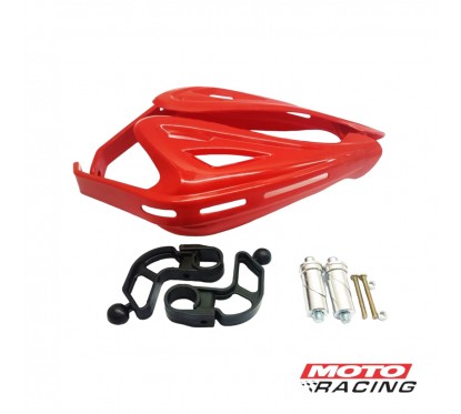 CUBRE MANOS ROJO UNIVERSAL C- KIT INSTALACION (T-FORCE)