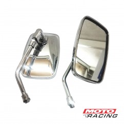 ESPEJO ZANELLA PATAGONIA - MOTOMEL CUSTOM 150 ROSCA 10mm CROMADO