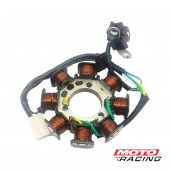 ESTATOR COMPLETO HONDA CG TITAN 150 8 POLOS (T-FORCE)