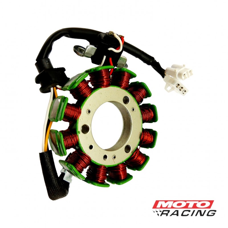 ESTATOR YAMAHA NEW CRYPTON 110 -  12 POLOS (T-FORCE)