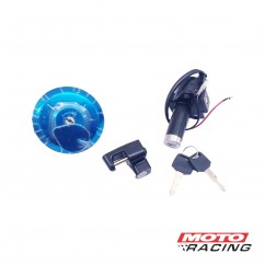 LLAVE CONTACTO HONDA TORNADO SET C/TAPA TANQUE (T-FORCE)