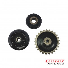 TENSOR CADENA DISTRIBUCION HONDA C-90 MECANICO 3 PIEZA(T-FORCE)
