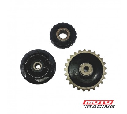 TENSOR CADENA DISTRIBUCION HONDA C-90 MECANICO 3 PIEZA(T-FORCE)