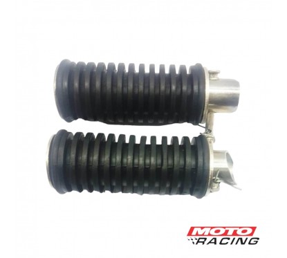 PEDALIN TRASERO HONDA BIZ -  CG 125 -  AX 100 REDONDO TIPO ORIG