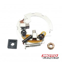 PLAQUETA PORTA CARBONES YAMAHA YBR 250 (T-FORCE)