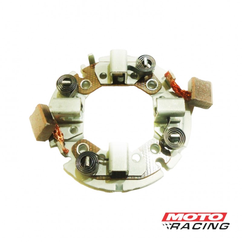PLAQUETA PORTA CARBONES HONDA STORM / ZANELLA RX P/ 4 CAR (T-FORCE)