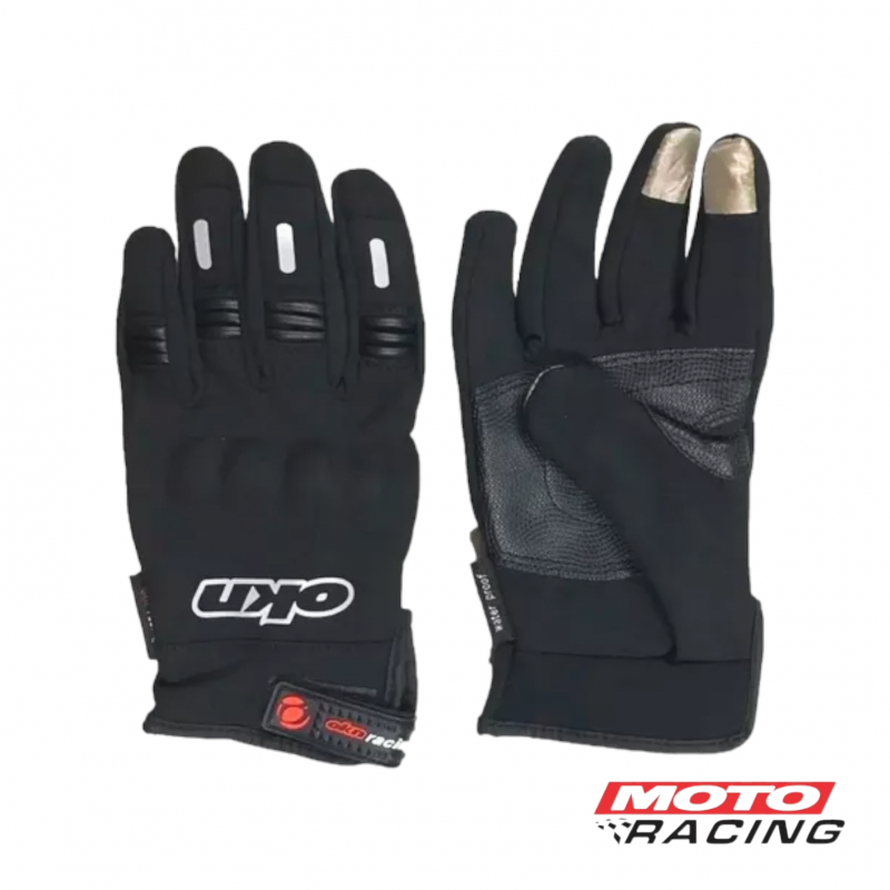 GUANTES NEOPREN C/PROTECCION CITY NEGRO "XXL" (OKINOI)