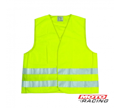 CHALECO FLUO CON REFLECTIVO AMARILLO