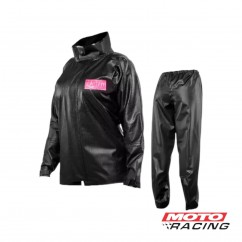 TRAJE PARA LLUVIA MUJER NEGRO "XL" (DELTA FLEX)
