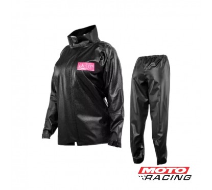 TRAJE PARA LLUVIA MUJER NEGRO "XL" (DELTA FLEX)