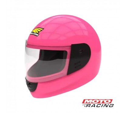 CASCO HALCON H5 KIDS STICKERS ROSA BRILLO "XS" 54mm