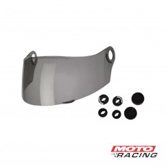 VISOR CASCO V32 C- TAPA Y TORNILLOS OSCURO (VERTIGO)