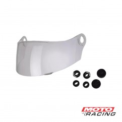 VISOR CASCO V32 C- TAPA Y TORNILLOS CRISTAL (VERTIGO)