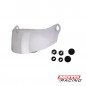 VISOR CASCO V32 C- TAPA Y TORNILLOS CRISTAL (VERTIGO)