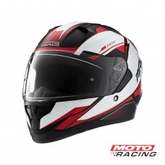 CASCO M67 ZEPPELIN BLANCO-ROJO-NEGRO MATE "XXL" (MAC)