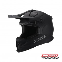 CASCO VIRTUS SOLID CROSS NEGRO MATE  "XXL" (MAC)