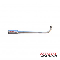 ESCAPE R-9290 COMPETICION 125cc -  160cc INOX ARTESANAL (RR)