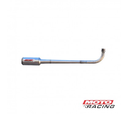 ESCAPE R-9290 COMPETICION 125cc -  160cc INOX ARTESANAL (RR)