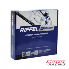 KIT TRANSMISION HONDA XR 250 TORNADO 48- 12 C- CADENA (RIFFEL)