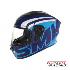 CASCO STELLAR STAGE AZUL MATE S- VISOR SMK "S"