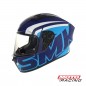 CASCO STELLAR STAGE AZUL MATE S- VISOR SMK "XL"