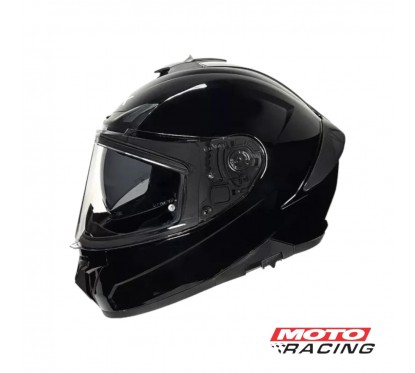 CASCO TYPHOON CLASSIC NEGRO BRILLO "M" (SMK)