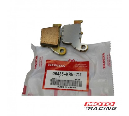 PASTILLA FRENO TRASERO HONDA CR 125 - 250-  CRF 250 - 450 (ORIGINAL)