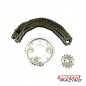 KIT TRANSMISION C- CADENA HONDA BIZ C-105 35- 15 (T-FORCE)