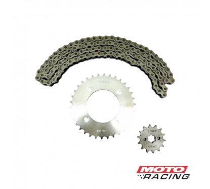 KIT TRANSMISION C- CADENA HONDA BIZ C-125 34- 14 (T-FORCE)