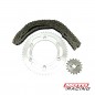 KIT TRANSMISION C- CADENA HONDA XR 125 54- 17 (T-FORCE)