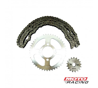 KIT TRANSMISION MOTOMEL SKUA 150 Z-46- 17C- CAD 428H (T-FORCE)