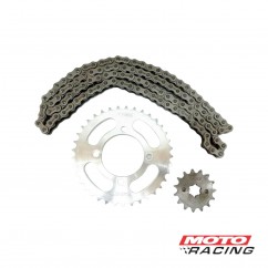 KIT TRANSMISION YAMAHA NEW CRYPTON T-110 Z-37/15 C/CAD 428 (T-FORCE)