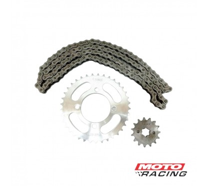KIT TRANSMISION YAMAHA NEW CRYPTON T-110 Z-37/15 C/CAD 428 (T-FORCE)