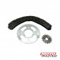 KIT TRANSMISION ZANELLA RX 150 Z-38/15 C/CAD 428H (T-FORCE)