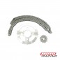 KIT TRANSMISION C/CADENA BAJAJ ROUSER 135 43/15 (T-FORCE)