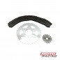 KIT TRANSMISION C/CADENA BAJAJ NS 200 135 39/14 (T-FORCE)