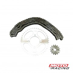 KIT TRANSMISION YAMAHA YBR 125 T-45- 15 C- CAD 428Hx132 (T-FORCE)