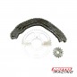 KIT TRANSMISION YAMAHA YBR 125 T-45- 15 C- CAD 428Hx132 (T-FORCE)