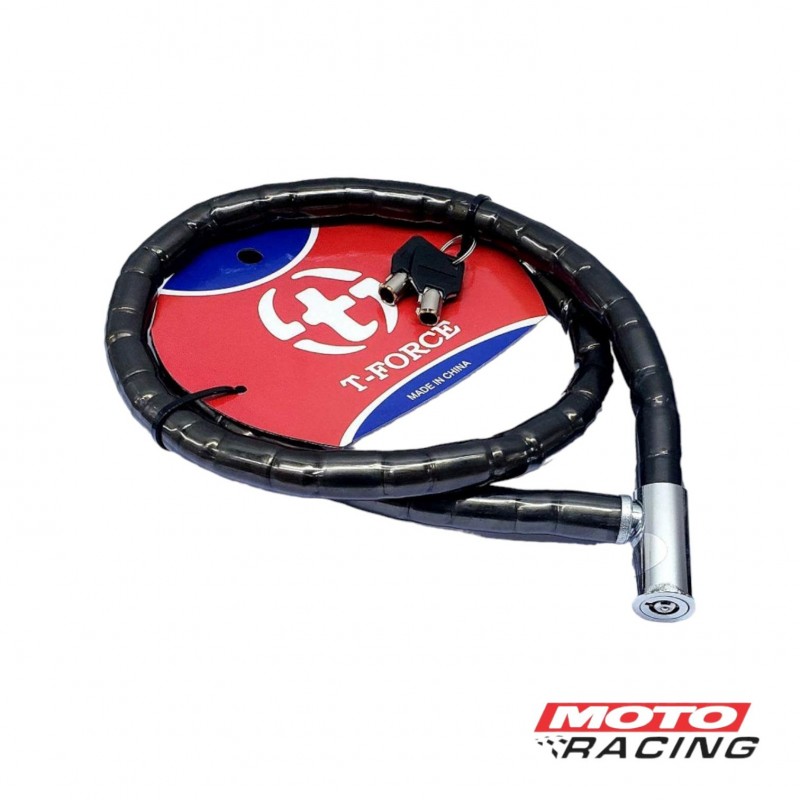 CANDADO LINGA 18x1200mm NEGRO (T-FORCE)