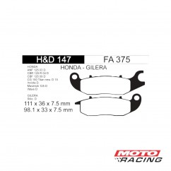 PASTILLA FRENO HONDA WAVE M- N- CBF 150 INVICTA- NEW TITAN (DIAFR)