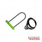 CANDADO TRABA "U" 45HU 248x198mm C- LINGA  1200x10mm (LUMA)