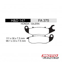 PASTILLA FRENO HONDA WAVE M-N- CBF 150 INVICTA- NEW TITAN (HD)
