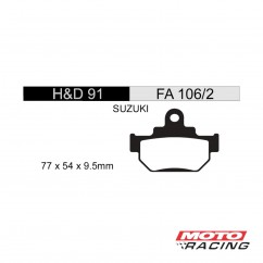 PASTILLA FRENO SUZUKI RM 125-250- SP600 FA106 (HD)