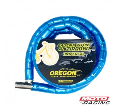 CANDADO LINGA 22x1500mm LARGO AZUL (OREGON)